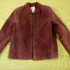 New beatifull St.John's Bay Suede Jacket S
